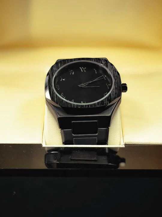 Arabic Aura Metallic watch