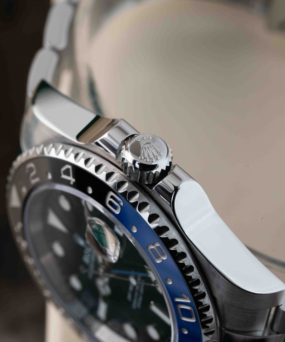 Rolex GMT Master Blue/Black olyster chain