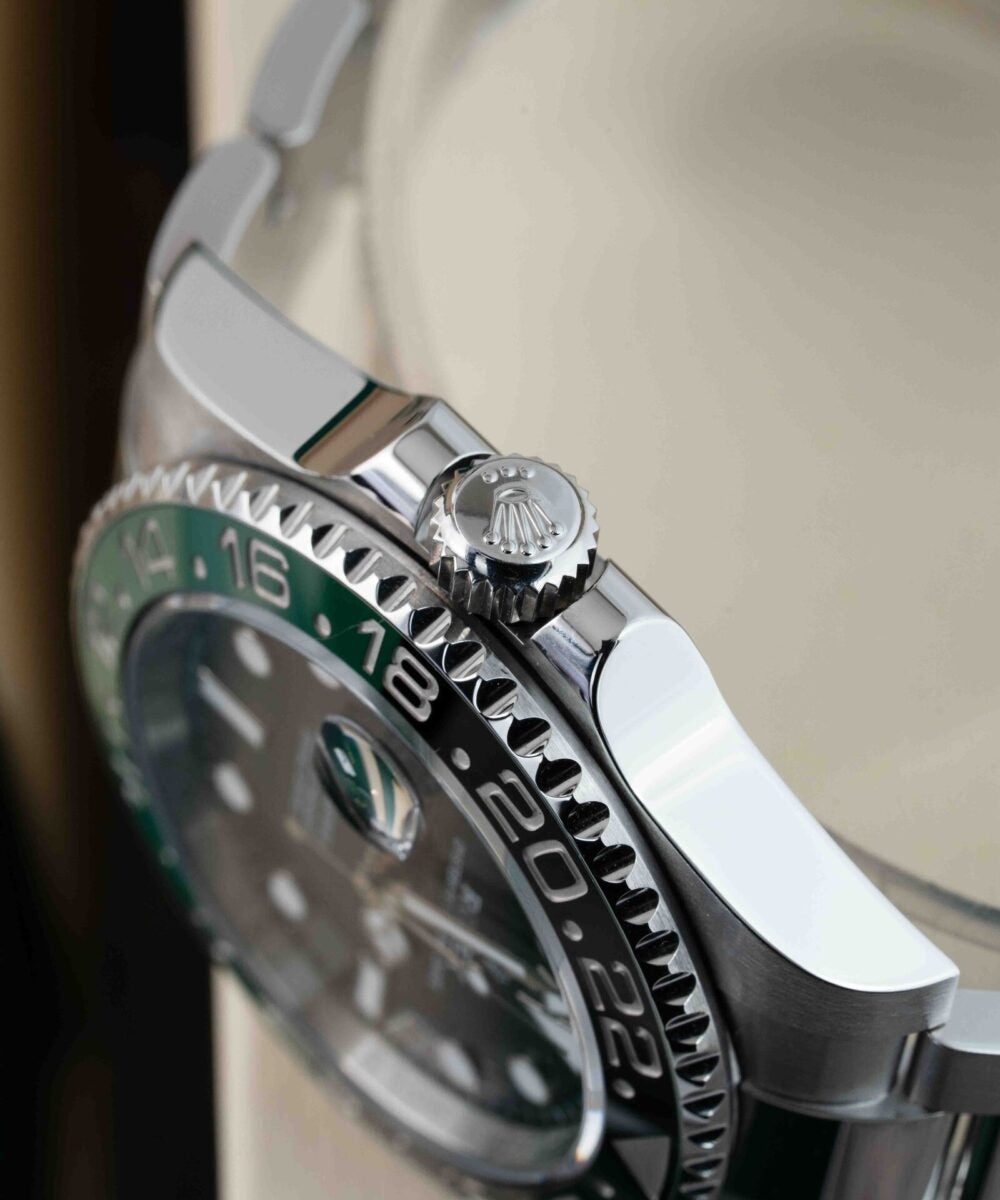 Rolex GMT Master Green/Black olyster chain