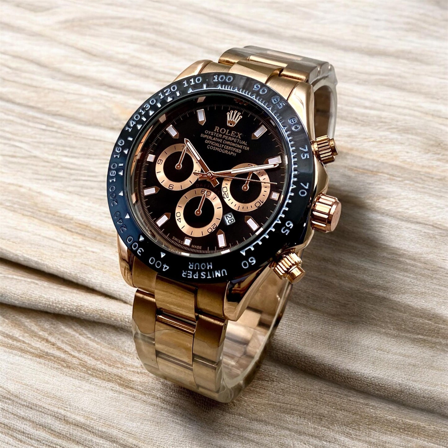 Rolex daytona with chain second copy