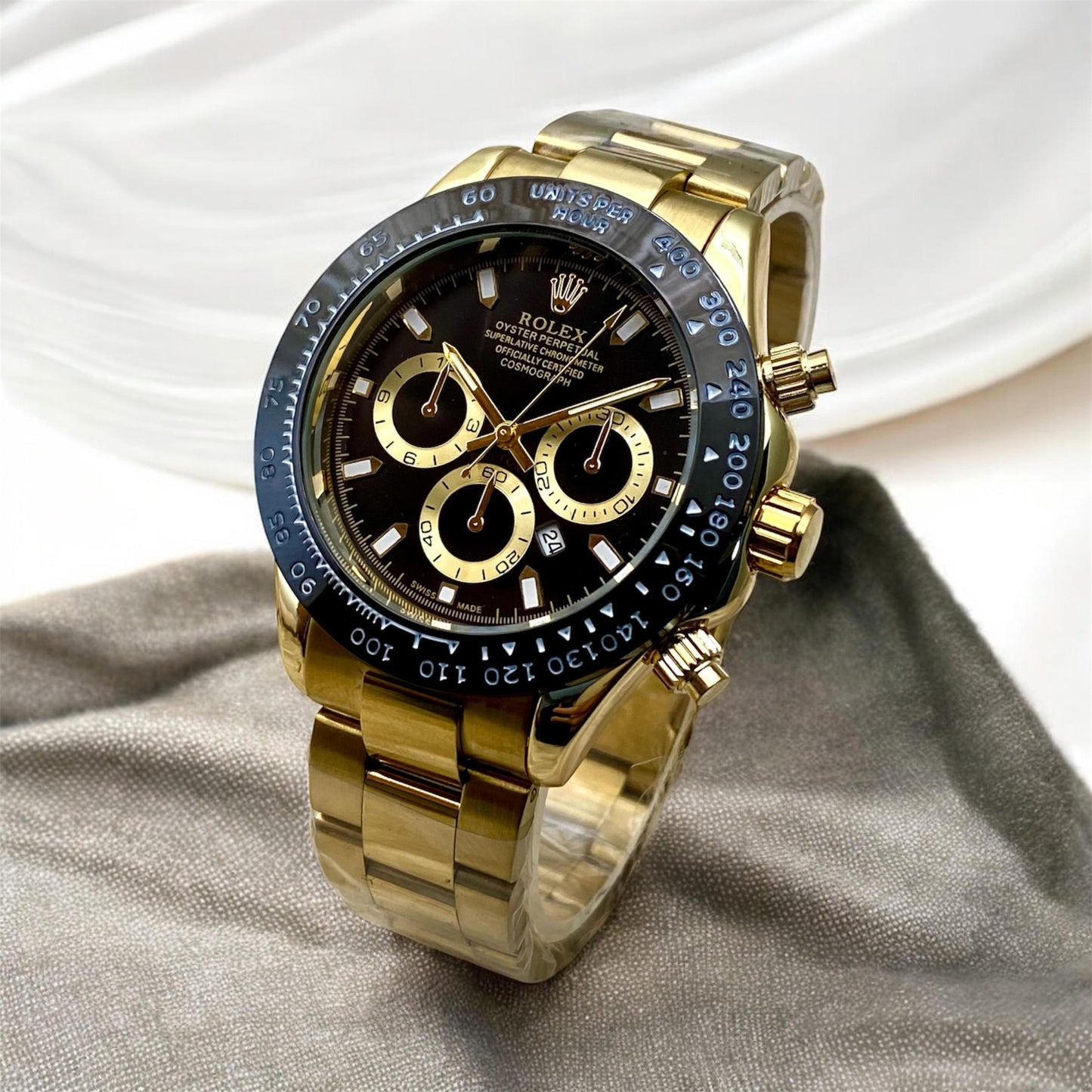 Rolex daytona with chain second copy
