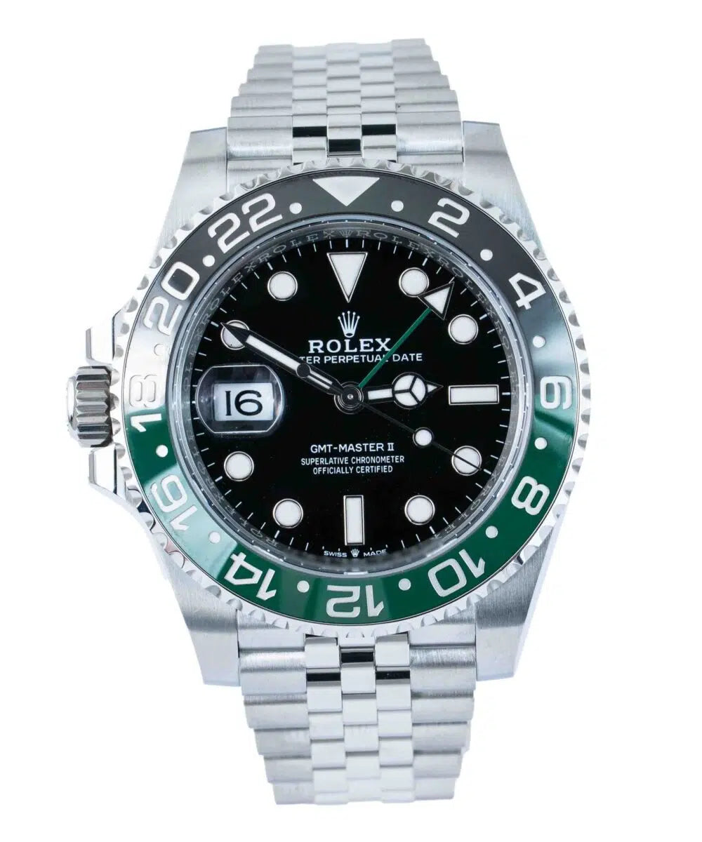 Rolex GMT Master Copy Jubilee chain Green/Black