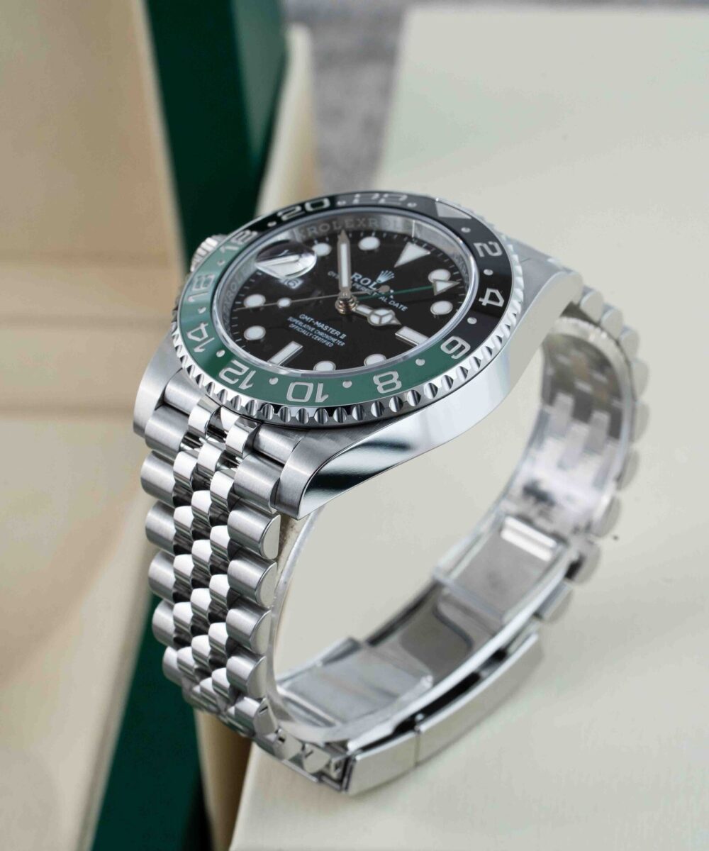 Rolex GMT Master Copy Jubilee chain Green/Black