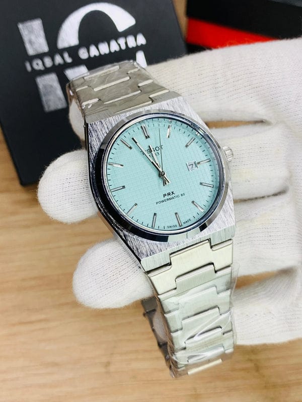Tissot prx Silver tiffany