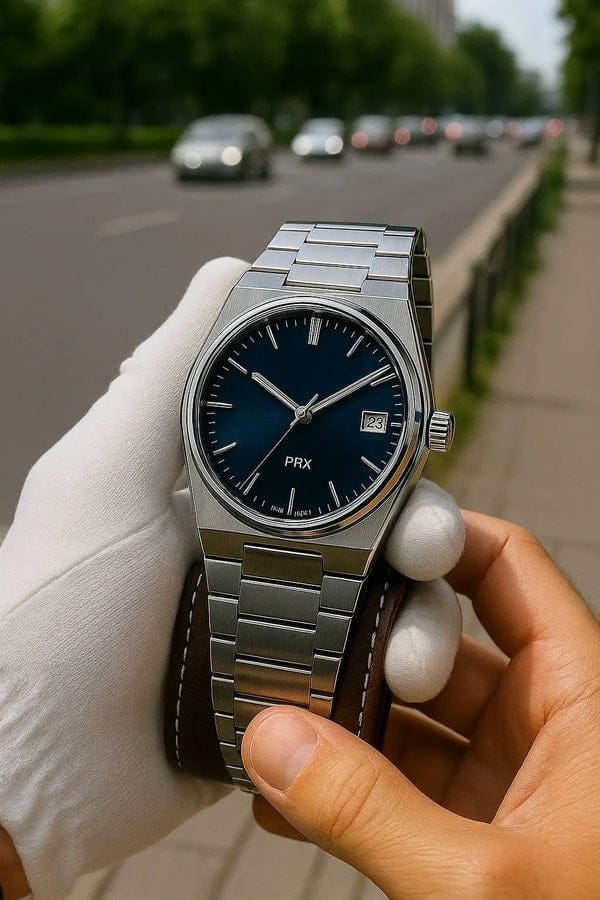 Tissot prx Silver blue