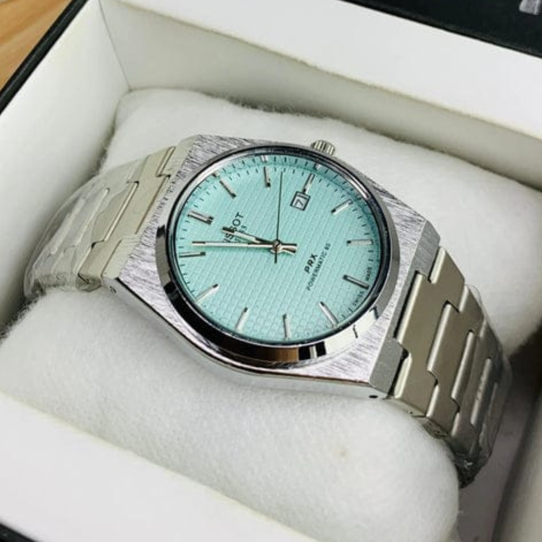 Tissot prx Silver tiffany