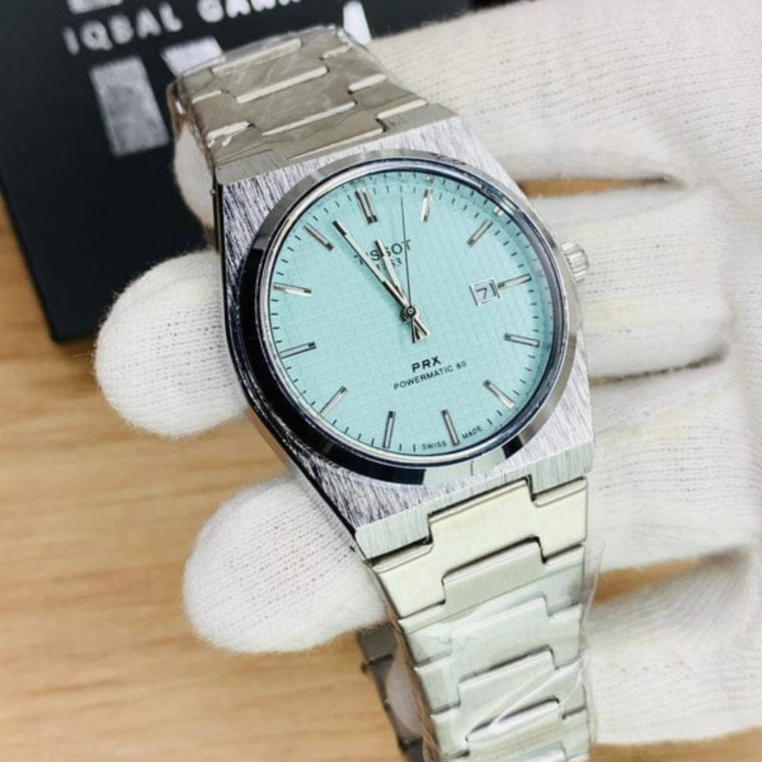 Tissot prx Silver tiffany