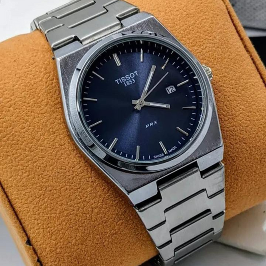Tissot prx Silver blue
