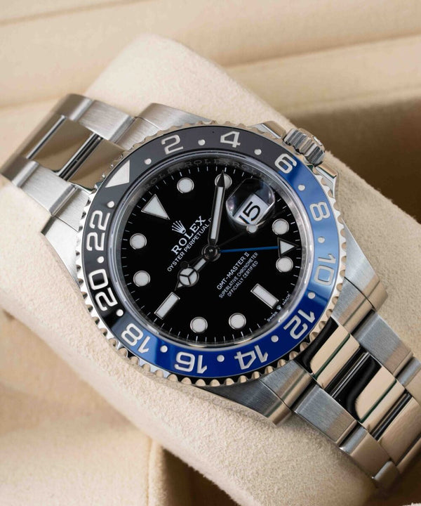 Rolex GMT Master Blue/Black olyster chain MZO Store