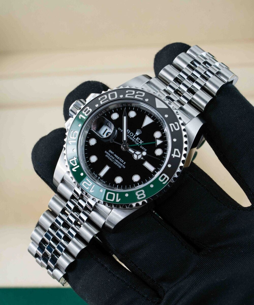 Rolex GMT Master Copy Jubilee chain Green/Black