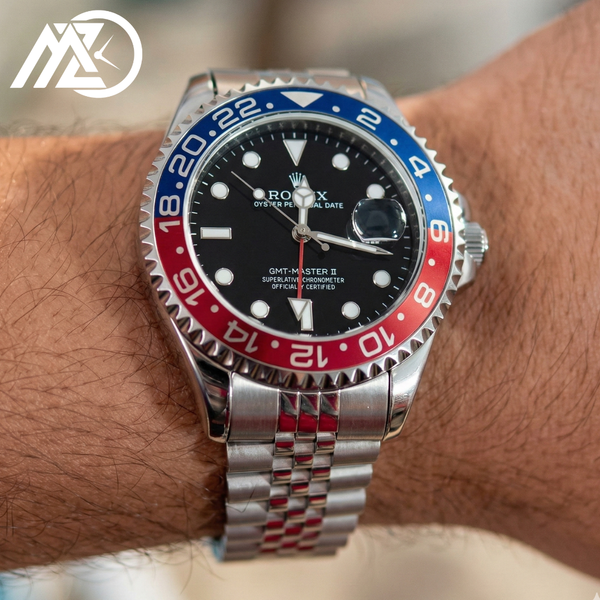 Rolex GMT Master - Date Working | Blue/red