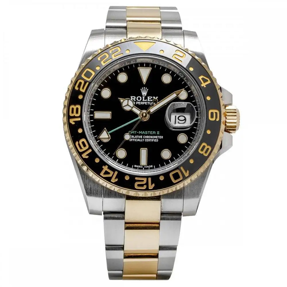 Rolex GMT Master  Black/Golden